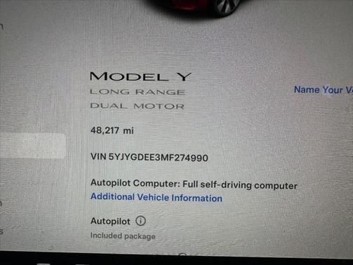 2021 tesla model y