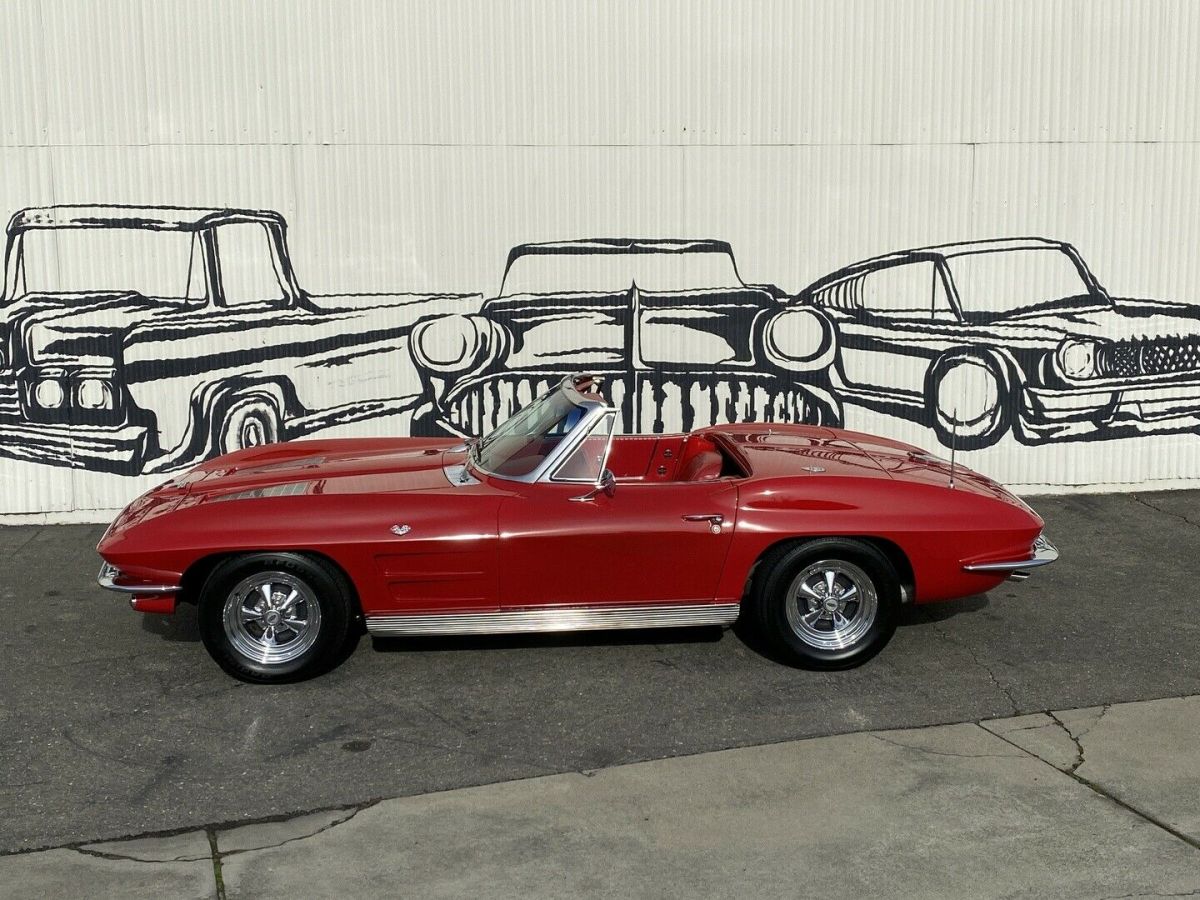 1963 chevrolet corvette 58735 miles convertible
