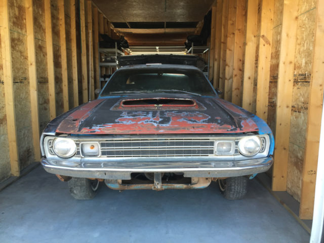 1972 dodge demon original 340 h code eb3 petty blue