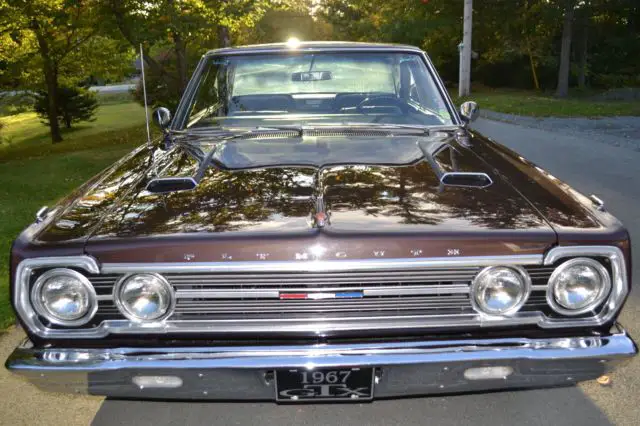 1967 plymouth gtx - excellent condition - rare body style - one year only