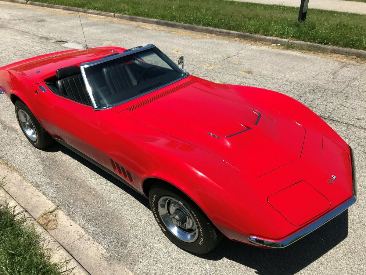 1968 chevrolet corvette numbers matching l36 427/390 hp big block 4 speed trans
