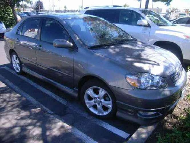 2005 toyota corolla xrs 6-speed manual in san rafael, ca