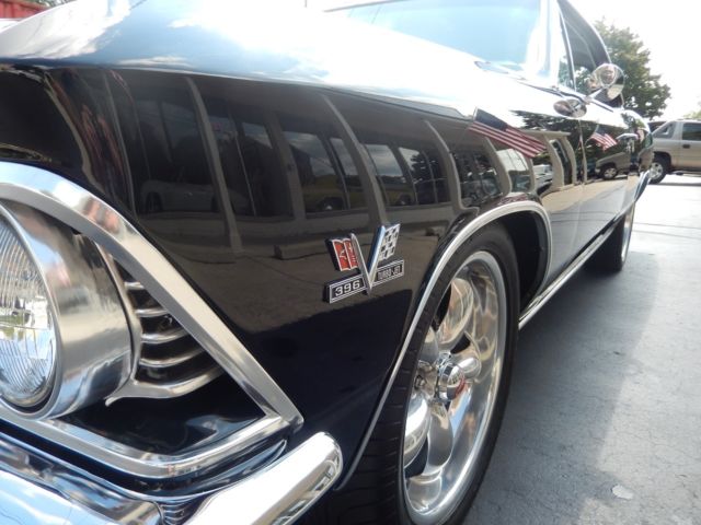 1966 chevrolet chevelle ss tuxedo black pro touring 502 ci 4 wheel disc