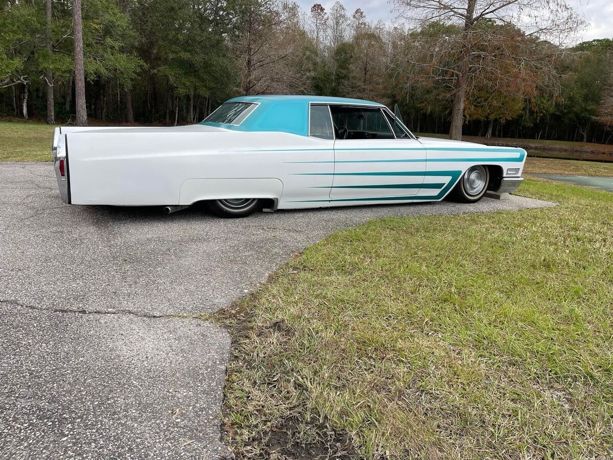1968 cadillac deville coupe coupe white