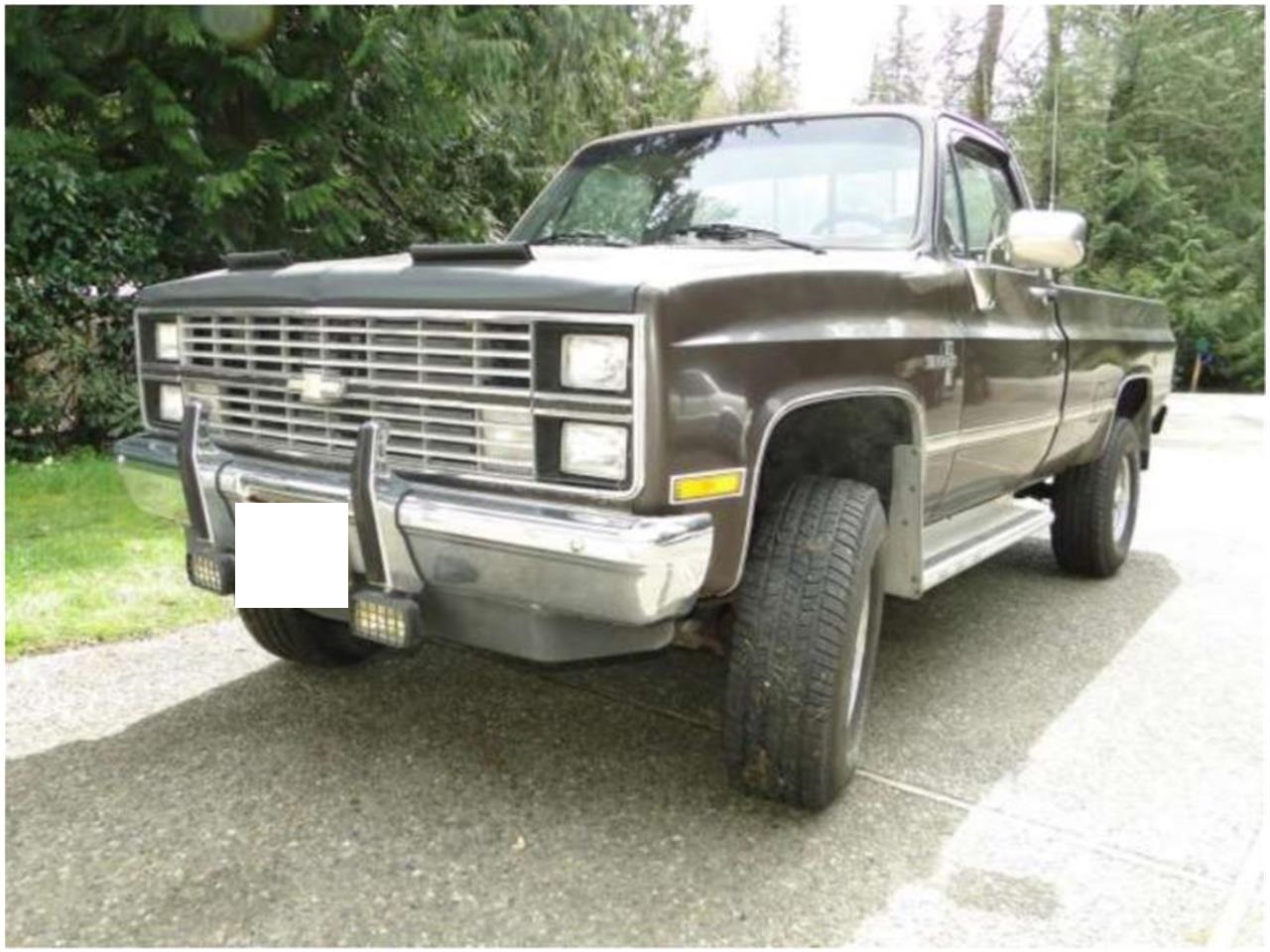 1986 chevrolet k-20