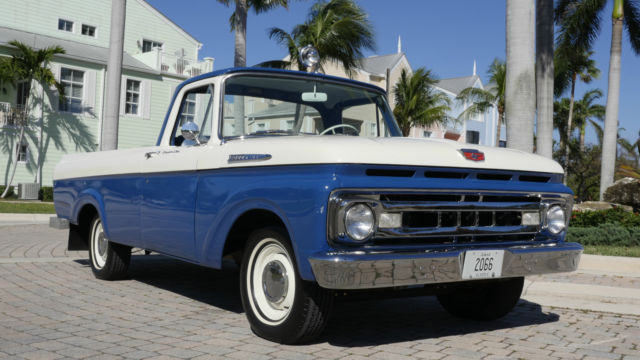 1961 ford f100 restored y-block 292 real nice 25k miles must see