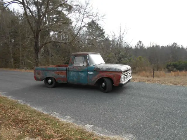 1966 f-100 shop truck rat rod hot rod