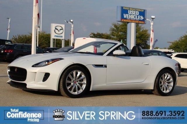 used 2016 jaguar f-type convertible silver spring, md 20904 for sale in silver spring, maryland