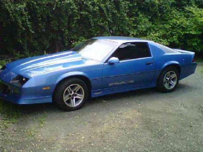 used 1985 chevrolet camaro iroc for sale coupe, 75,000 miles in saint james, ny