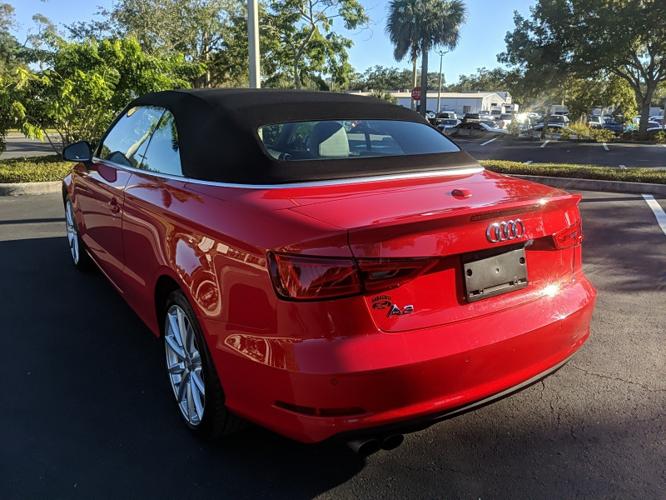 used 2015 audi a3 1.8t premium cabriolet sarasota, fl 34236 for sale in sarasota, florida