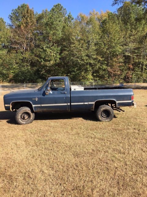 87 chevrolet 4x4 pickup