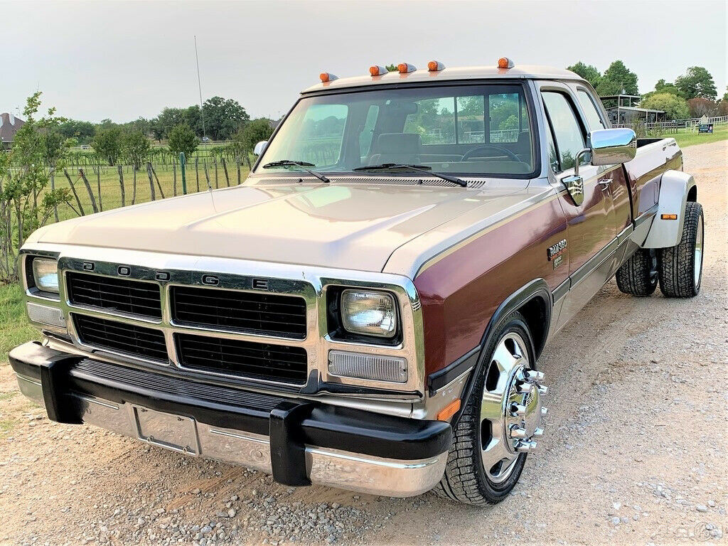 1992 dodge ram 350 dually le diesel turbo 5.9l no reserve