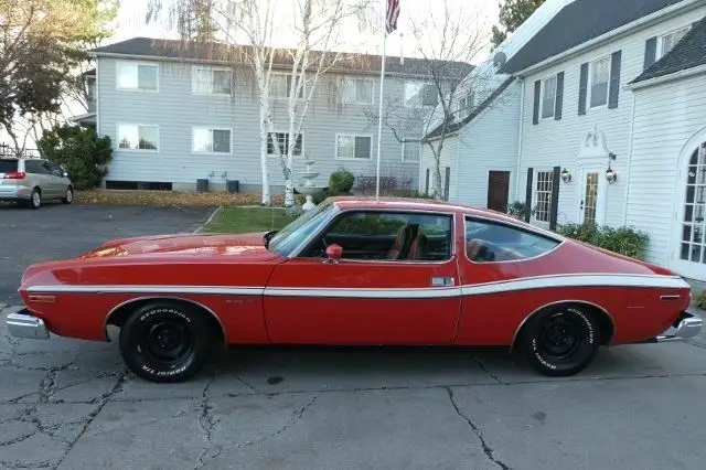 1974 amc matador x coupe 0 miles red 2 dr coupe 360 automatic