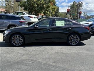 2024 Infiniti Q50 red sport 400