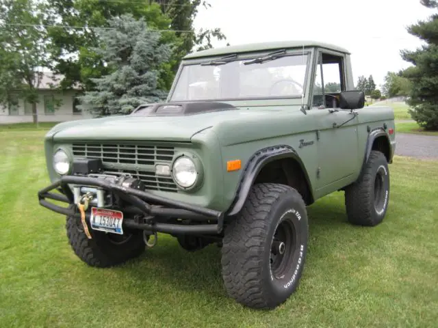 1970 ford bronco built for offroading