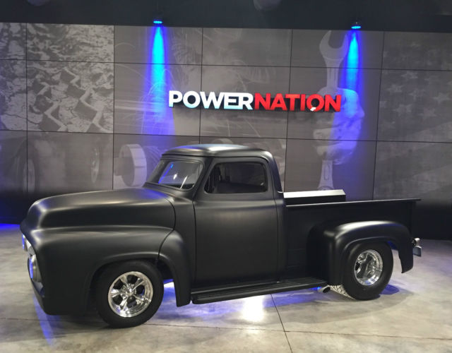1955 ford custom f100 pickup "overstacked" sema show truck 460ci motor 600hp