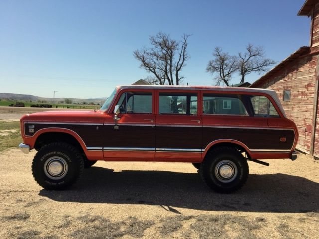 rare 1973 international travelall 1010, 4x4, 1 owner, original paint