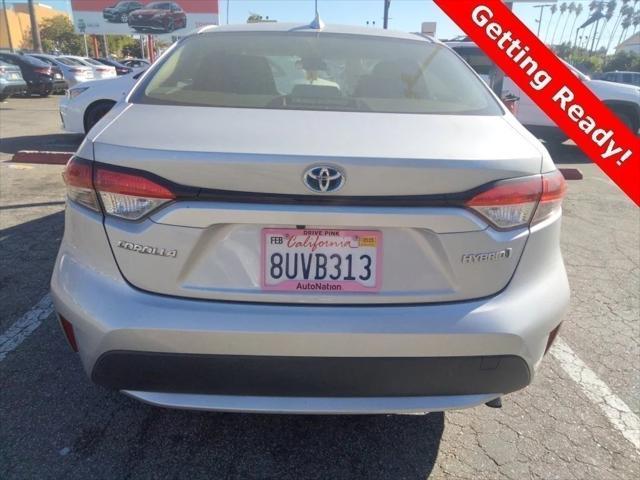 2021 toyota corolla hybrid le