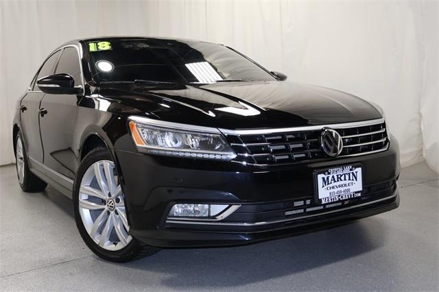 2018 volkswagen passat 2.0t sel premium