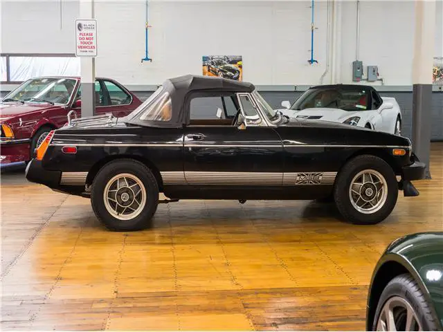 1980 mg mgb, black with 9 miles available now!