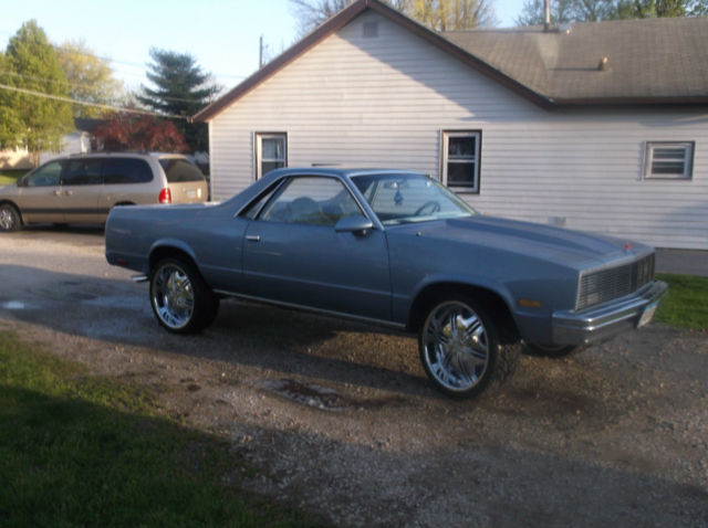 el camino muscle car classic 1984
