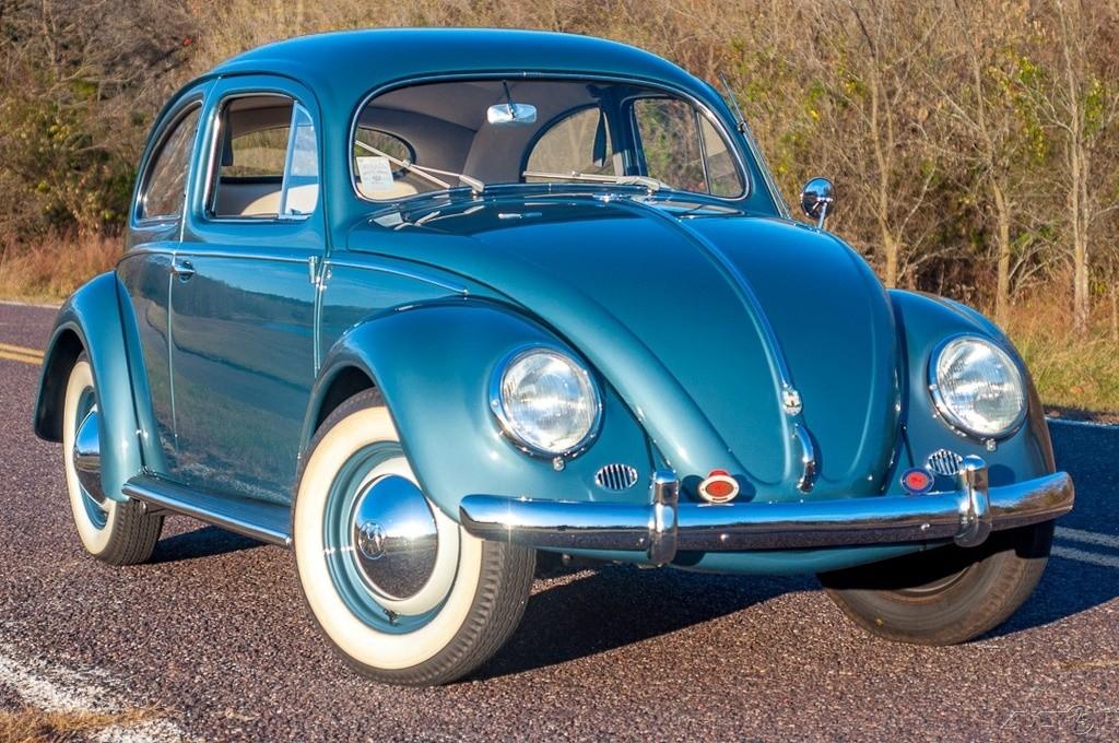 1954 volkswagen beetle stratos silver classic beetle deluxe sedan