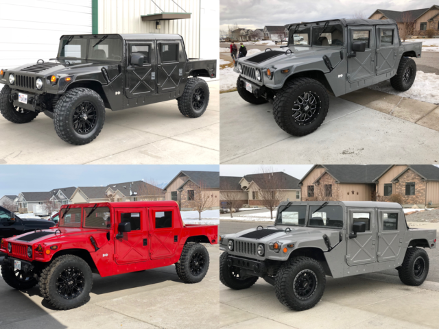 humvee hmmwv m998 on-road utah title hmc4 - you pick the color with your deposit