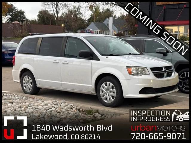 2018 dodge grand caravan se