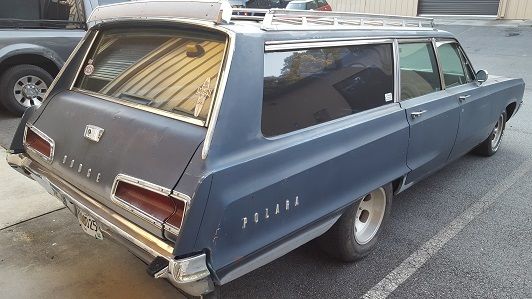 1967 dodge polara wagon 383 mopar runs & drives! rat rod sleeper