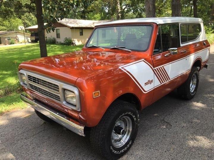 1980 international harvester scout 4wd standard no rust
