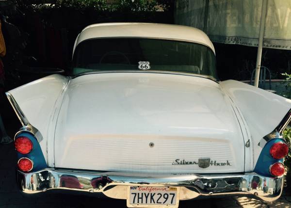 1958 studebaker silver hawk