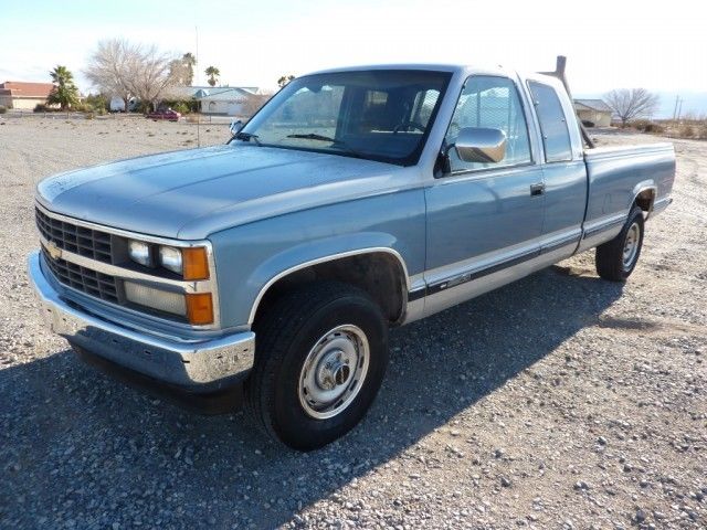 1988 chevrolet 3/4 ton ext cab 4x4 67000 miles one owner rust free cal truck !!