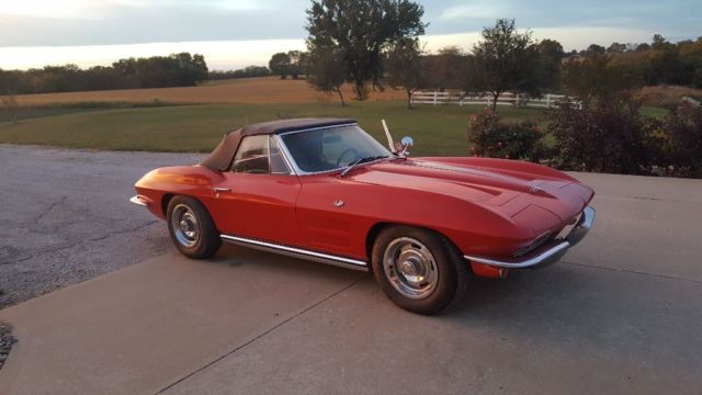 1964 stingray corvette convertible