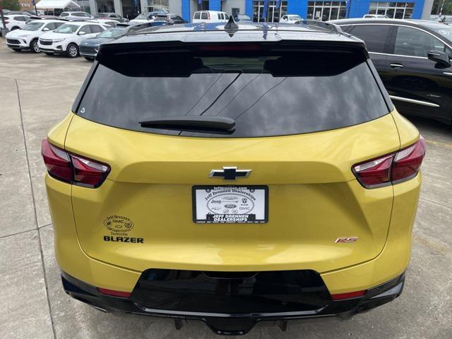 2022 chevrolet blazer rs