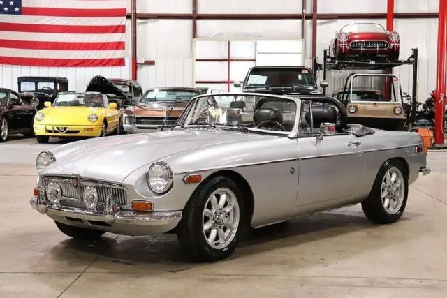 1974 mg mgb 40164 miles silver metallic convertible 1800cc i4 4 speed manual