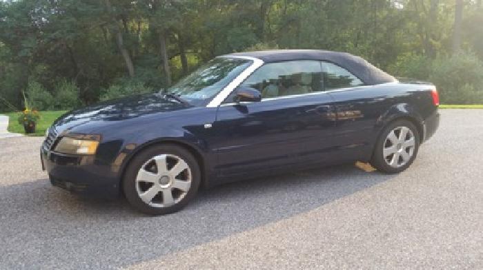 2004 audi a4 1.8 turbo convertible in shrewsbury, pa
