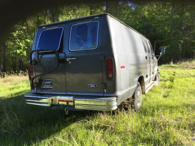 ford e250 super cargo van 1988 low miles
