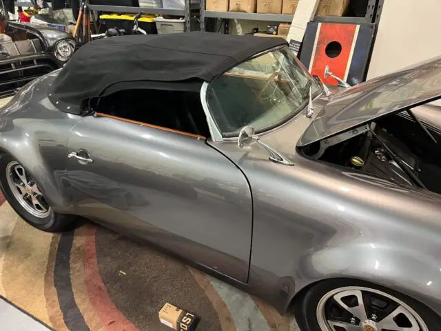 1957 porsche 356 convertible grey fwd manual coupe