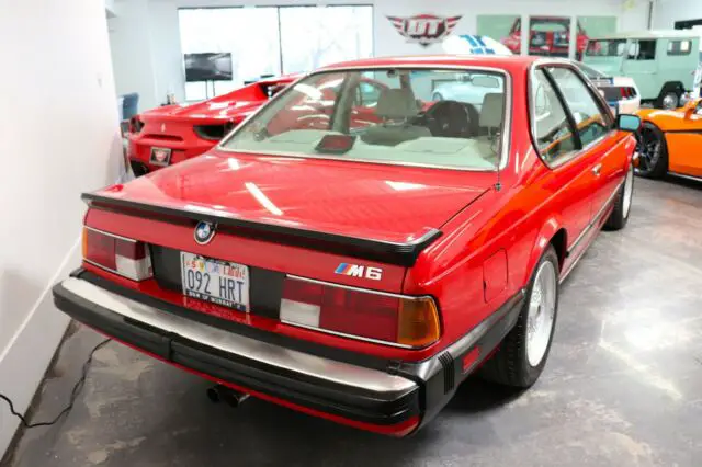 1 owner 1987 bmw 6 series m6
