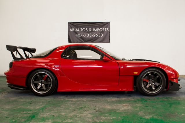 re-amemiya widebody! 25,000 miles! 400 whp! 100% legally imported and titled!