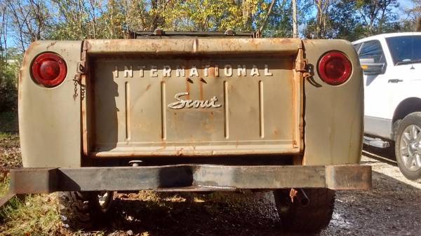 1965 international scout 80- clear title