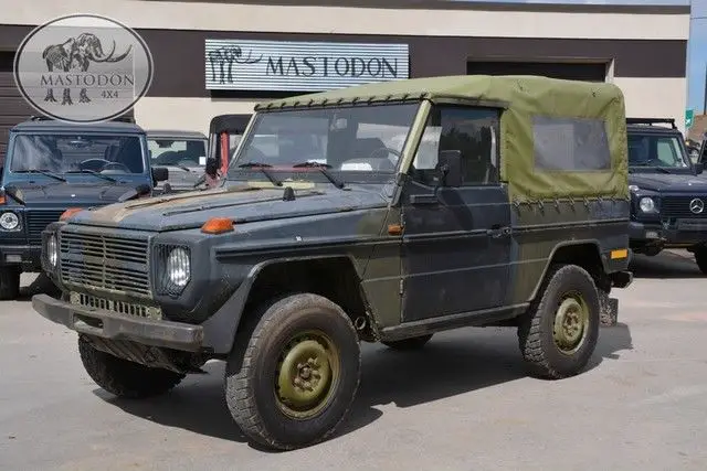 1987 green gd240 g-wagon g-class g-series 4x4 off road wolf