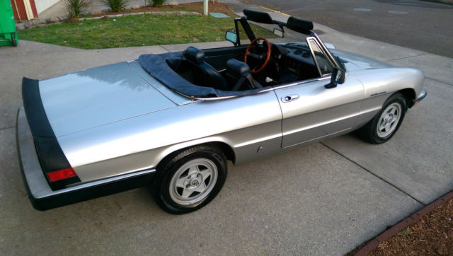 1984 alfa romeo spider 2.0 new motor with 15k