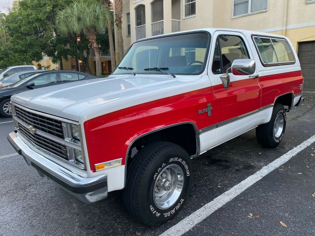 1984 chevrolet k5 blazer silverado, numbers matching ( super low reserve )