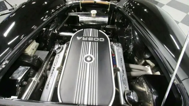 classic vintage chrome cobra shelby backdraft stroked 393 5 speed manual black