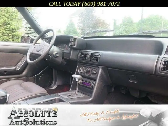 1989 ford mustang lx 5.0 2dr convertible