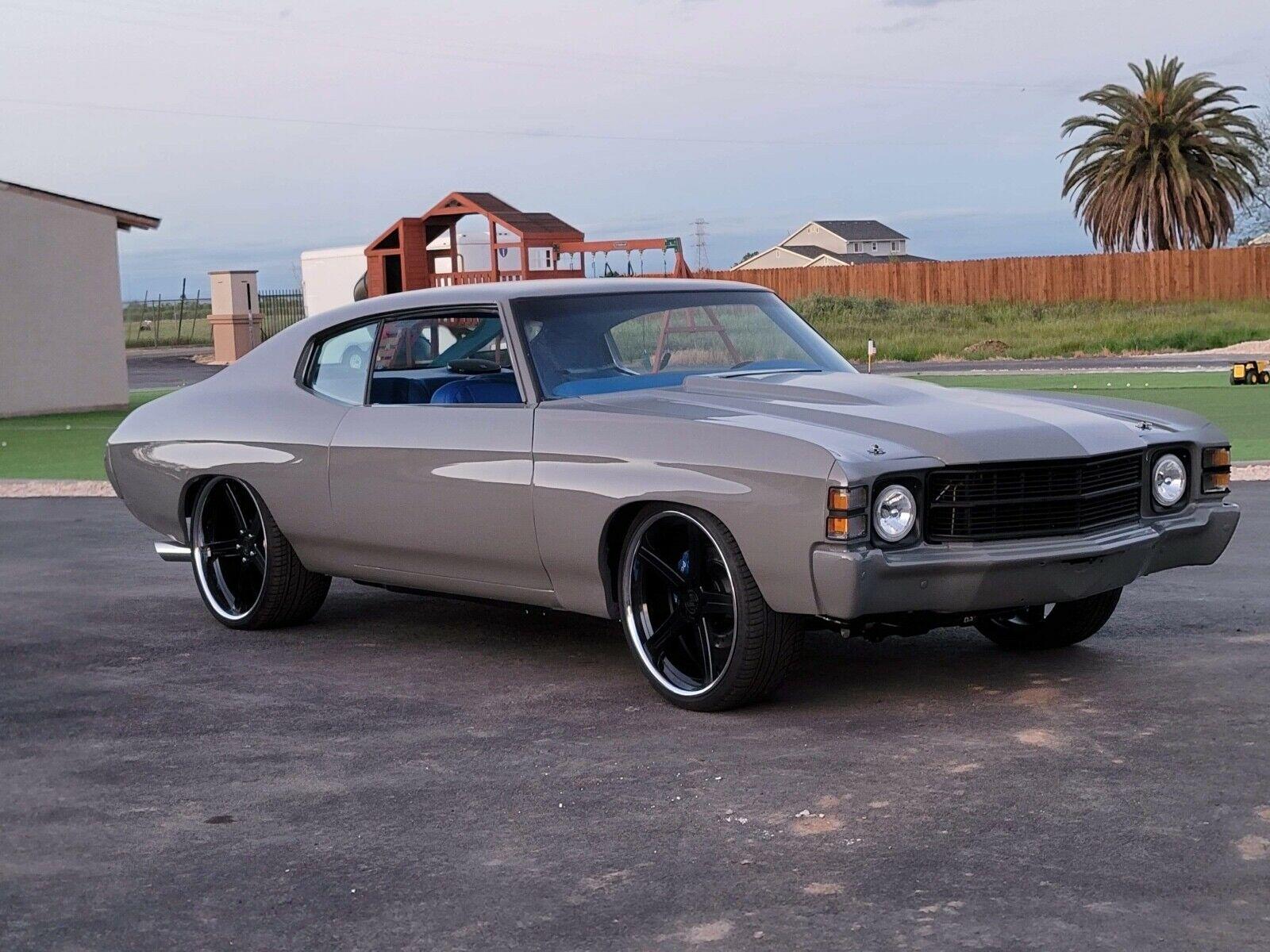 1971 chevrolet chevelle restomod ls3 tr6060 manual 6speed