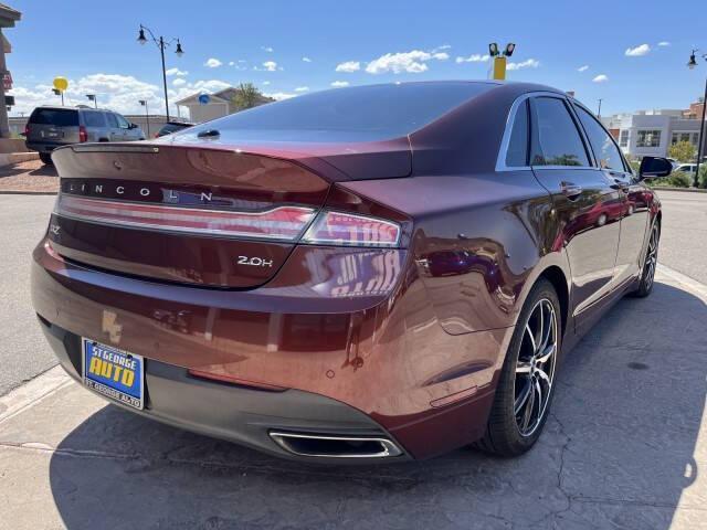2016 lincoln mkz hybrid base