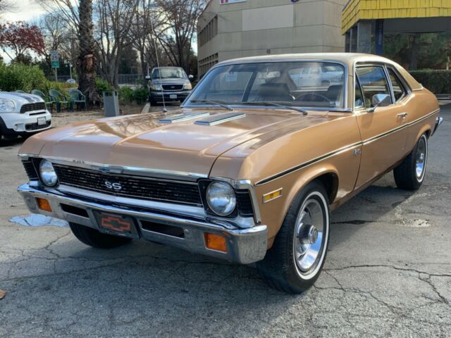 1970 chevrolet nova ss clone buckets console 350ci 4bbl th350 runs looks good