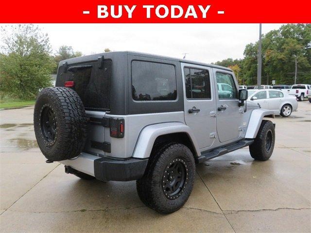 used 2014 jeep wrangler 4wd unlimited sahara muskegon, mi 49441 for sale in meskegon, michigan